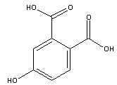 4-羟基邻苯二甲酸结构式_610-35-5结构式