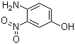 3-硝基-4-氨基苯酚结构式_610-81-1结构式