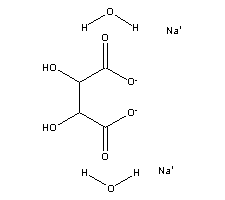 酒石酸钠结构式_6106-24-7结构式