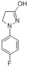 1-(4-氟苯基)-3-羟基-4,5-二氢-1H-吡唑结构式_6119-11-5结构式