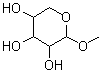 甲基-beta-d-木吡喃糖苷结构式_612-05-5结构式
