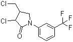 氟咯草酮结构式_61213-25-0结构式