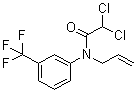 N-烯丙基-N-二氯乙酰间三氟甲基苯胺结构式_61219-95-2结构式
