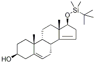 17-O-叔-丁基二甲基硅烷基5,14-雄甾二烯-3beta,17beta-二醇结构式_61252-32-2结构式