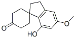 2’,3’-二氢-7’-羟基-5’-甲氧基螺[环己烷-1,1’-[1H]茚]-4-酮结构式_61262-81-5结构式