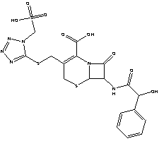 头孢尼西结构式_61270-58-4结构式
