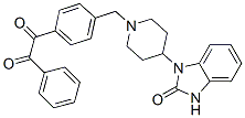1-(4-((4-(2-氧代-2,3-二氢-1H-苯并[d]咪唑-1-基)哌啶-1-基)甲基)苯基)-2-苯基乙烷-1,2-二酮结构式_612848-74-5结构式