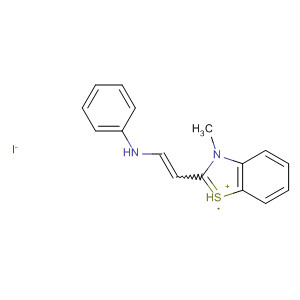 2-(2-苯胺乙烯基)-3-甲基苯并噻唑�f碘化物结构式_61327-99-9结构式