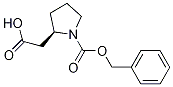 (R)-1-Cbz-2-吡咯烷乙酸结构式_61350-64-9结构式