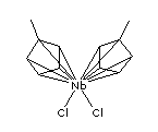 Bis(methylcyclopentadienyl)niobium dichloride Structure,61374-51-4Structure