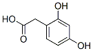 2,4-二羟基苯乙酸结构式_614-82-4结构式