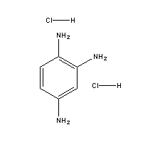 1,2,4-三氨基苯盐酸结构式_615-47-4结构式