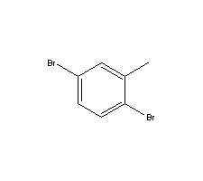 2,5-二溴甲苯结构式_615-59-8结构式