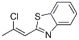 2-[(1Z)-2-氯-1-丙烯-1-基]-1,3-苯并噻唑结构式_61503-10-4结构式