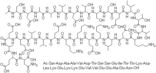Thymosin Structure,61512-21-8Structure