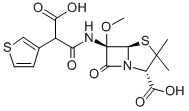 替莫西林二钠盐结构式_61545-06-0结构式