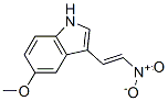 5-甲氧基-3-(2-硝基乙烯基)-吲哚结构式_61675-19-2结构式