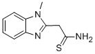2-(1-Methyl-1H-benzimidazol-2-yl)ethanethioamide Structure,61689-99-4Structure