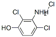 2,4-二氯-3-氨基苯酚盐酸盐结构式_61693-43-4结构式