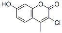 3-氯-7-羟基-4-甲基香豆素结构式_6174-86-3结构式