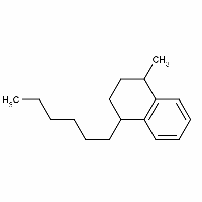 1-己基-1,2,3,4-四氢-4-甲基萘结构式_61761-60-2结构式