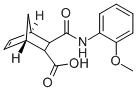 3-(2-甲氧基-苯基氨基甲酰)-双环[2.2.1]-5-庚烯-2-羧酸结构式_61894-11-9结构式