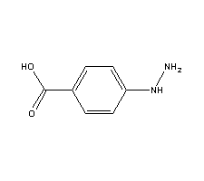 4-肼基苯甲酸结构式_619-67-0结构式