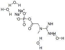 肌酸磷酸盐结构式_6190-45-0结构式