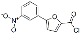5-(3-硝基苯基)呋喃-2-甲酰氯结构式_61941-87-5结构式
