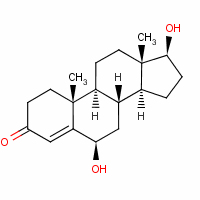 6-B-羟基-17Β-羟基-4- 烯-3- 酮丙酸酯结构式_62-99-7结构式