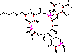 地红霉素结构式_62013-04-1结构式
