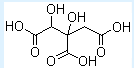 2-羟基柠檬酸结构式_6205-14-7结构式