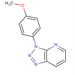 3-(4-甲氧基苯基)-3H-1,2,3-噻唑并[4,5-b]吡啶结构式_62051-91-6结构式