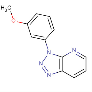 3-(3-甲氧基苯基)-3H-1,2,3-噻唑并[4,5-b]吡啶结构式_62052-13-5结构式