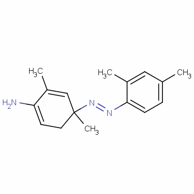 4-(二甲苯偶氮)二甲苯胺结构式_62072-89-3结构式