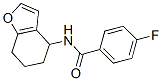 (9ci)-4-氟-n-(4,5,6,7-四氢-4-苯并呋喃)-苯甲酰胺结构式_620941-98-2结构式