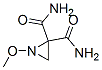 1-Methoxy-2,2-aziridinedicarboxamide Structure,62136-89-4Structure