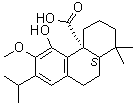 12-O-甲基鼠尾草酸结构式_62201-71-2结构式