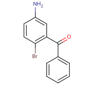 (5-氨基-2-溴苯基)苯基甲酮结构式_62261-57-8结构式
