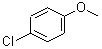 4-氯苯甲醚结构式_623-12-1结构式