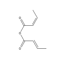 巴豆酸酐结构式_623-68-7结构式