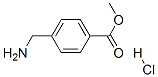 4-氨甲基苯甲酸甲酯盐酸盐结构式_6232-11-7结构式