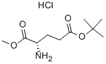 OtBu-L-谷氨酸甲酯盐酸盐结构式_6234-01-1结构式