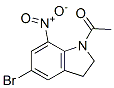 N-乙酰基-5-溴-7-硝基吲哚啉结构式_62368-07-4结构式