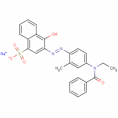 酸性红6结构式_6245-59-6结构式