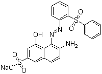 酸性红42结构式_6245-60-9结构式