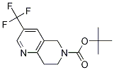 3-(三氟甲基)-7,8-二氢-1,6-萘啶-6(5H)-羧酸叔丁酯结构式_624734-26-5结构式