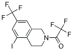 2,2,2-三氟-1-(5-碘-7-(三氟甲基)-3,4-二氢异喹啉-2(1H)-基)乙酮结构式_625126-88-7结构式