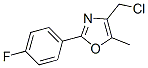 4-氯甲基-2-(4-氟-苯基)-5-甲基噁唑结构式_625826-69-9结构式