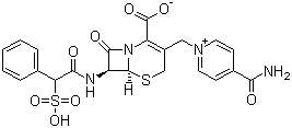 头孢磺啶结构式_62587-73-9结构式